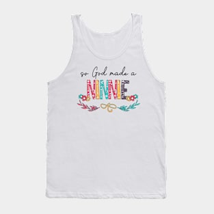 So God Made A Ninnie Happy Mother's Day Tank Top